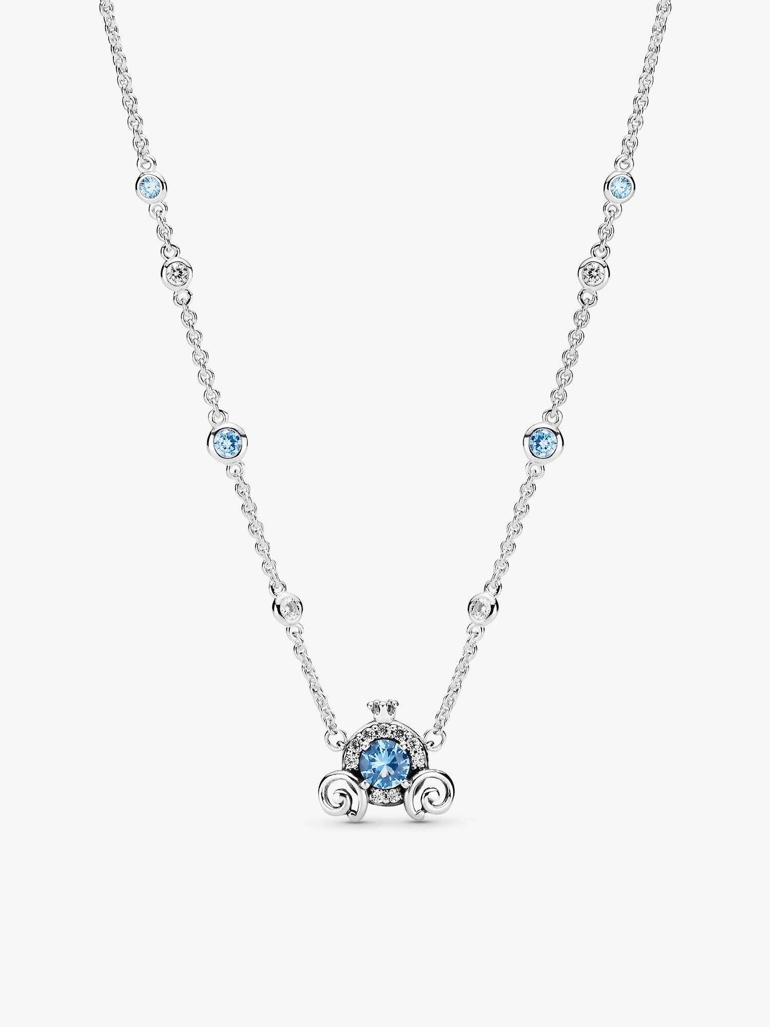Disney Pumpkin Coach Collier Necklace