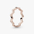 Zigzag 14k rose gold-plated ring Zigzag 14k rose gold-plated ring
