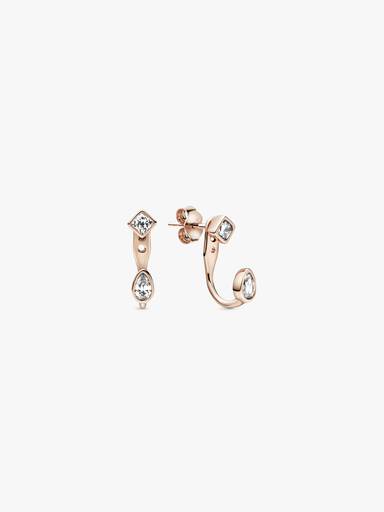 Geometric Shapes Stud Earrings