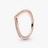 Wishbone 14k rose gold-plated ring Wishbone 14k rose gold-plated ring