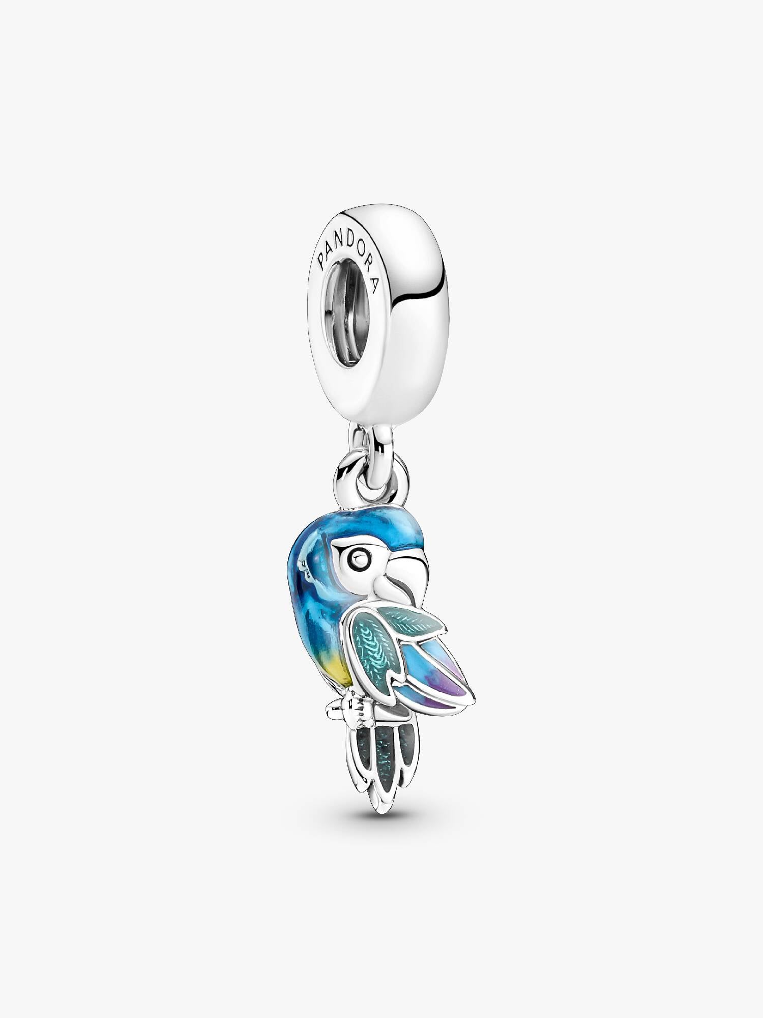 Jungle Paradise Parrot Dangle Charm