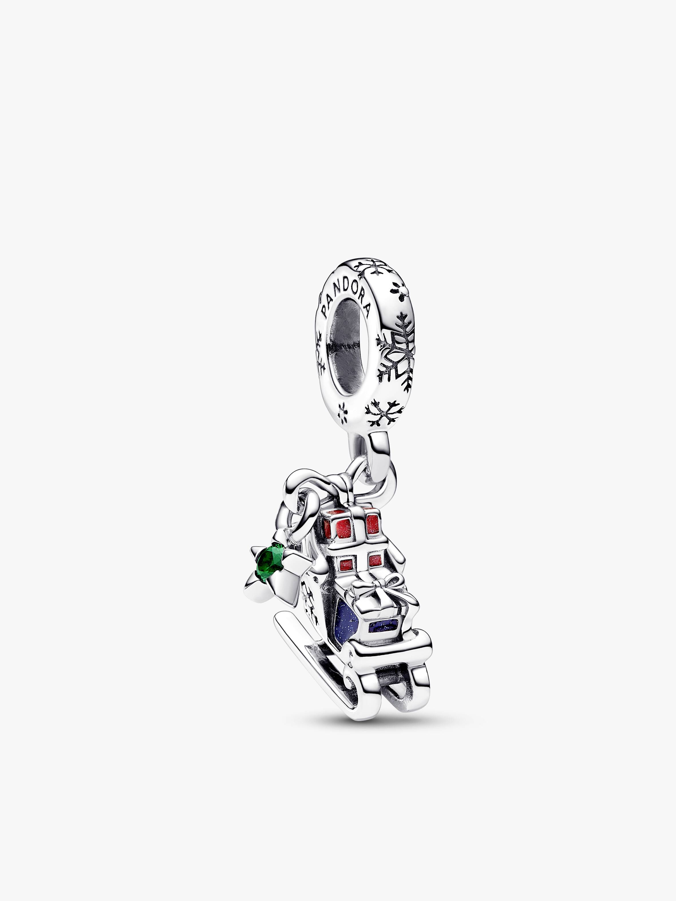 Christmas Sleigh 2023 Dangle Charm