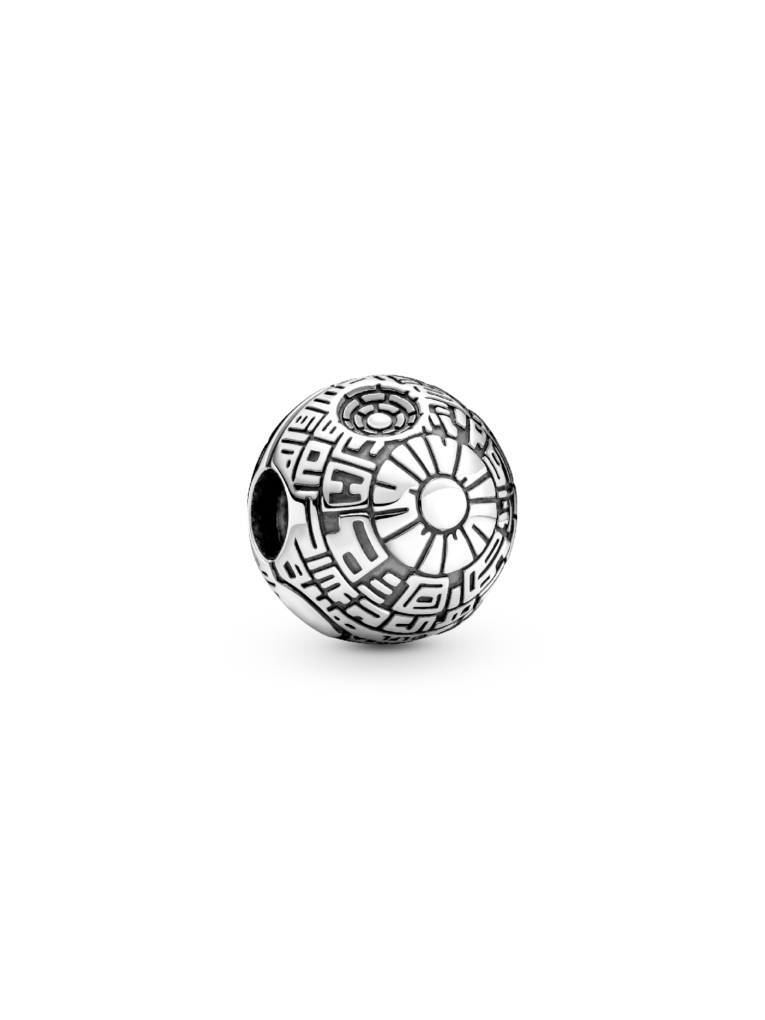 Star Wars Death Star Clip Charm | Sterling silver | Pandora ZA