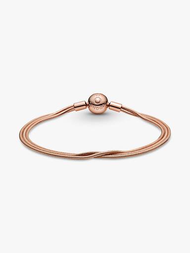 Pandora Moments Multi Snake Chain Bracelet