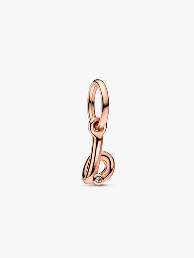 Letter b Script Alphabet Dangle Charm