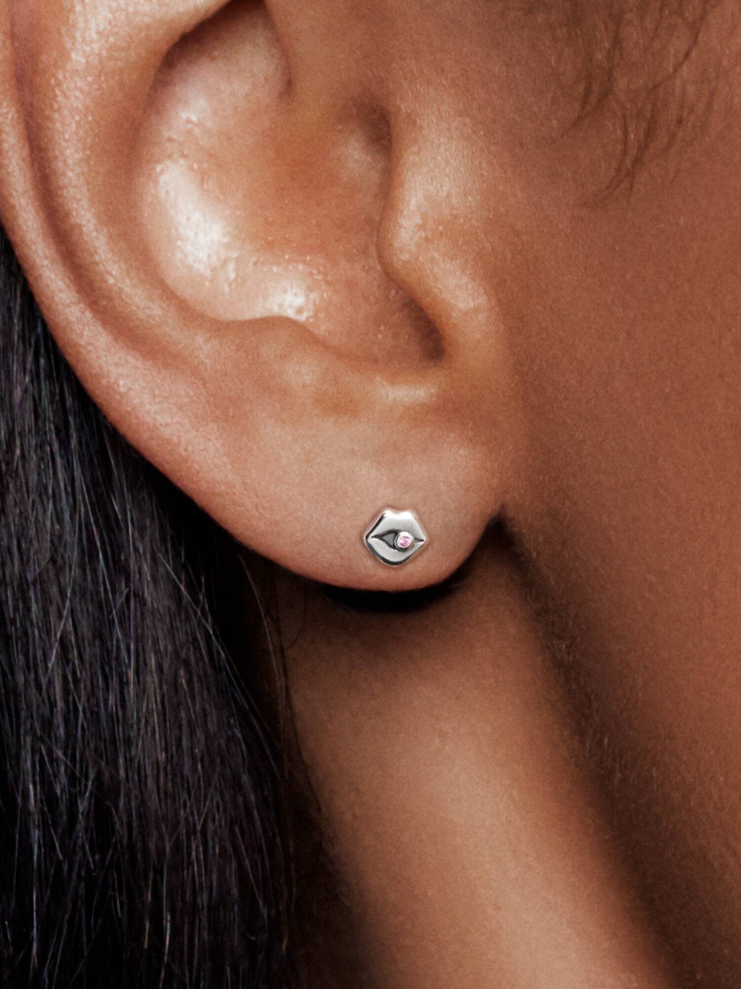 Pandora ME Lips Single Stud Earring