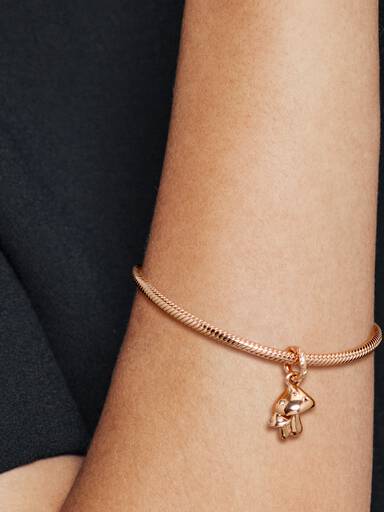 Sparkling Mushrooms Dangle Charm