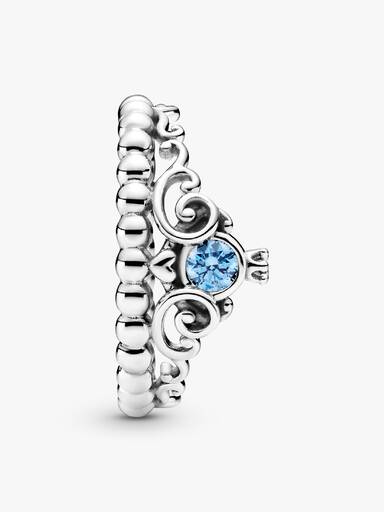 Disney Cinderella Blue Tiara Ring