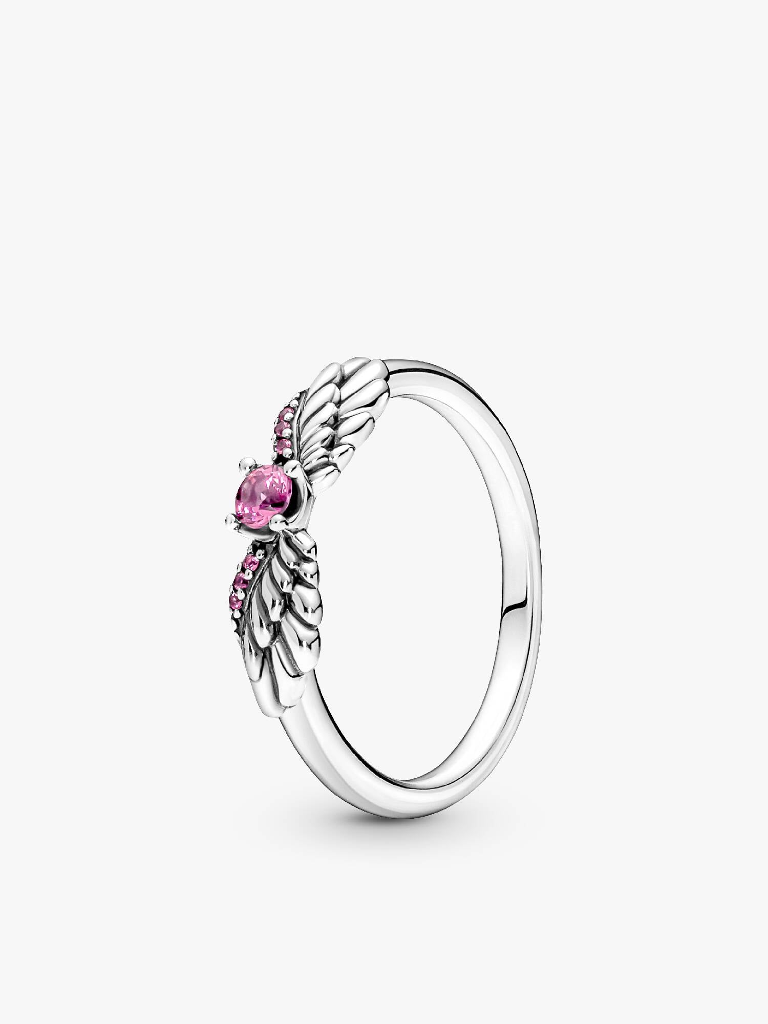 Sparkling Angel Wings Ring