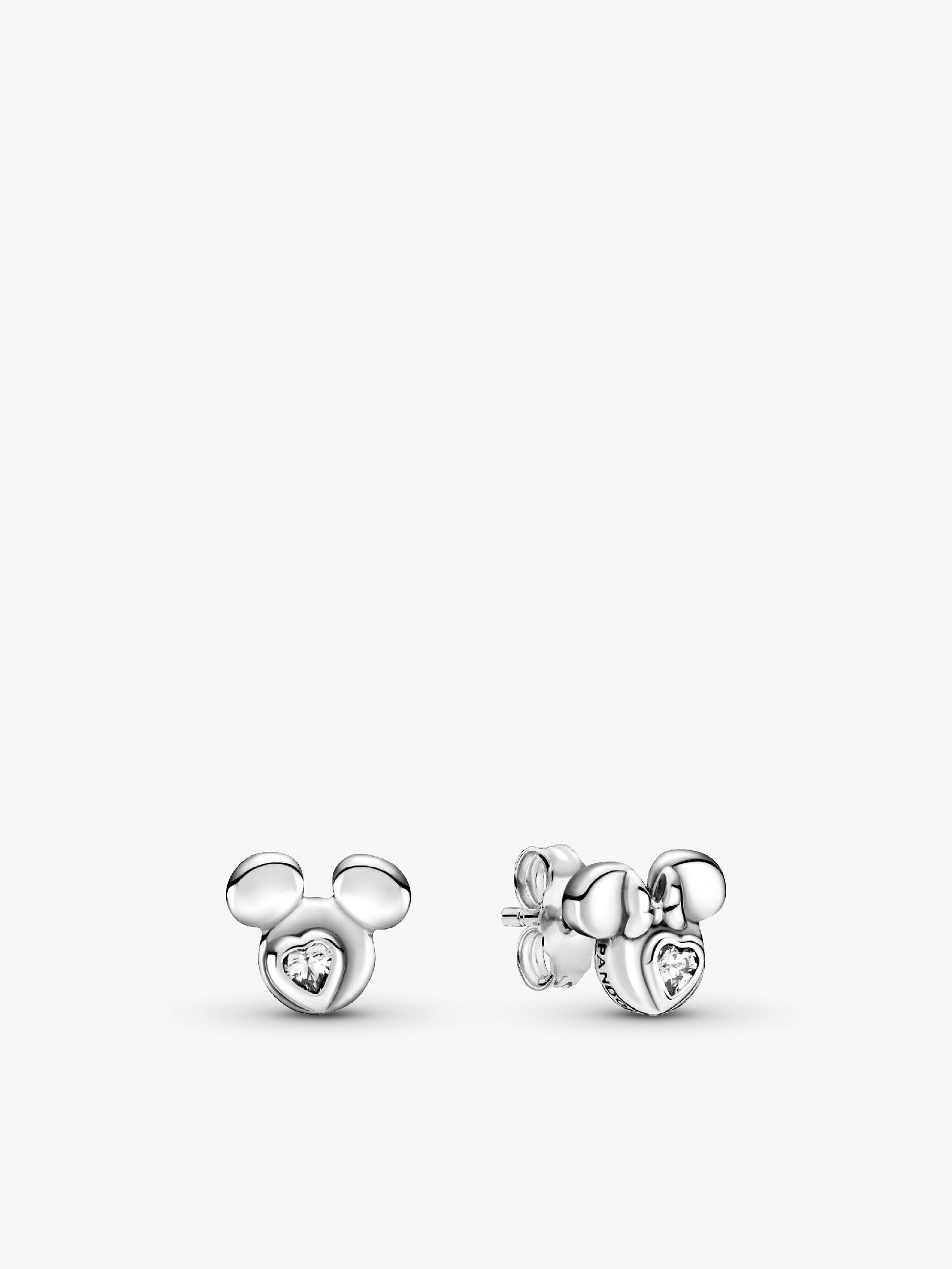 Disney Mickey Mouse & Minnie Mouse Silhouette Stud Earrings