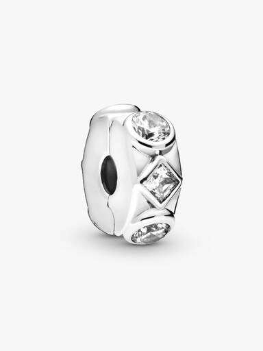 Geometric Shapes Clip Charm