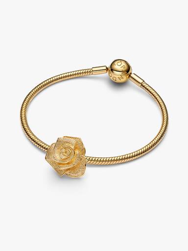 Rose in Bloom Oversized Charm