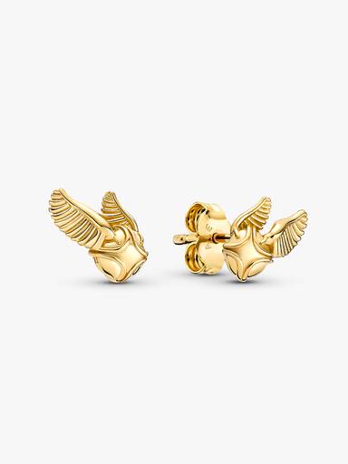 Harry Potter, Golden Snitch Stud Earrings