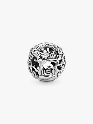 Disney Alice in Wonderland, Cheshire Cat & Absolem Caterpillar Charm