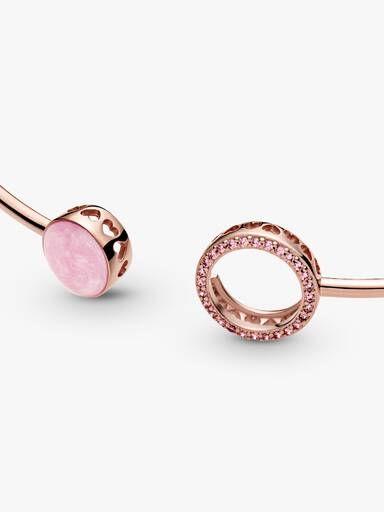 Pink Swirl Bangle