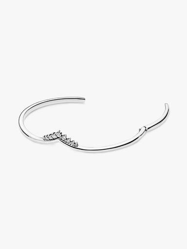 Tiara Wishbone Open Bangle