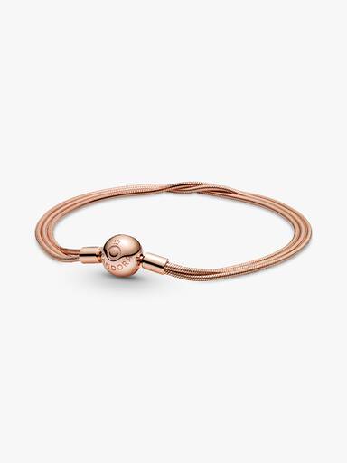 Pandora Moments Multi Snake Chain Bracelet