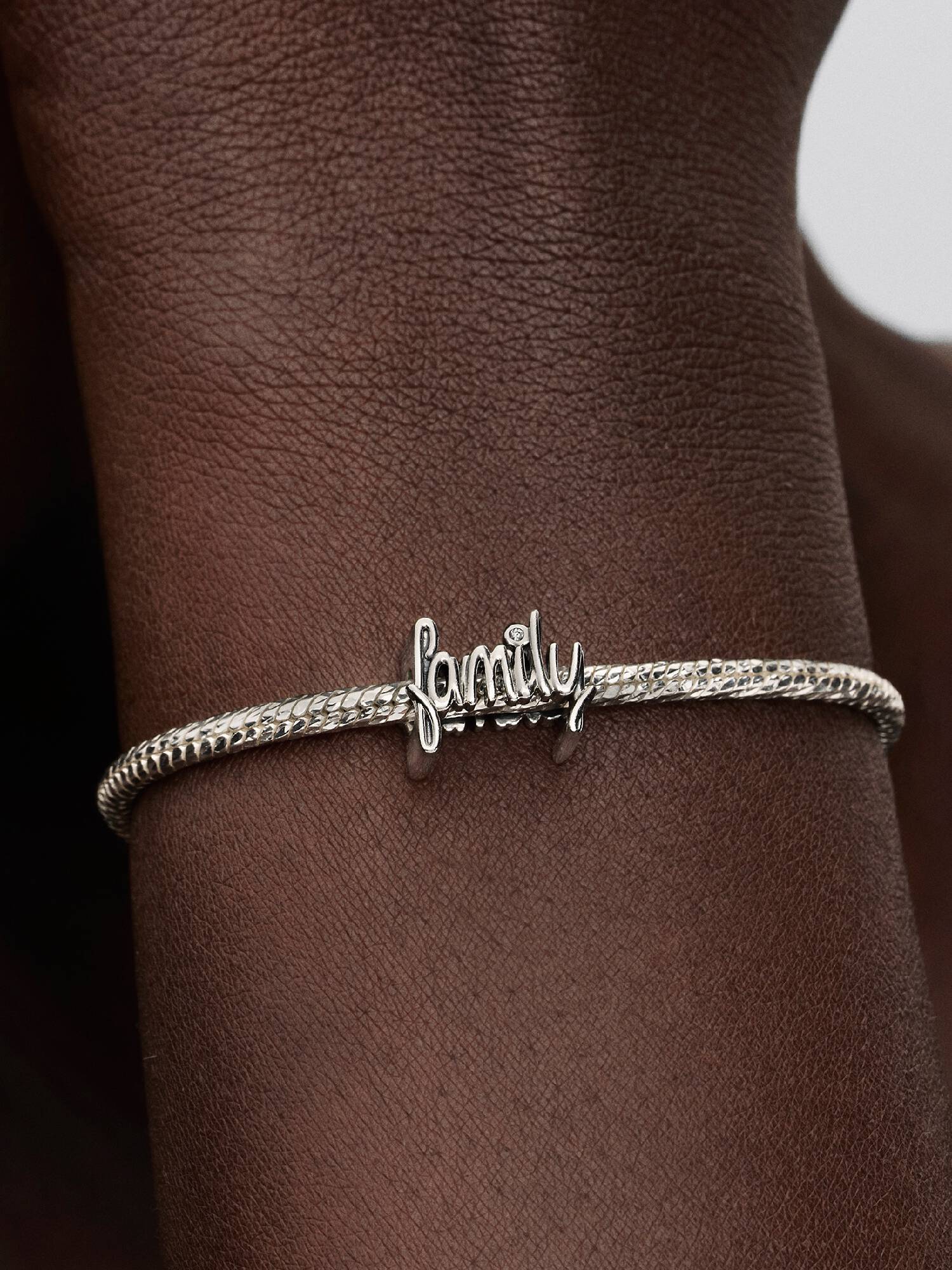 Handwritten Family Charm