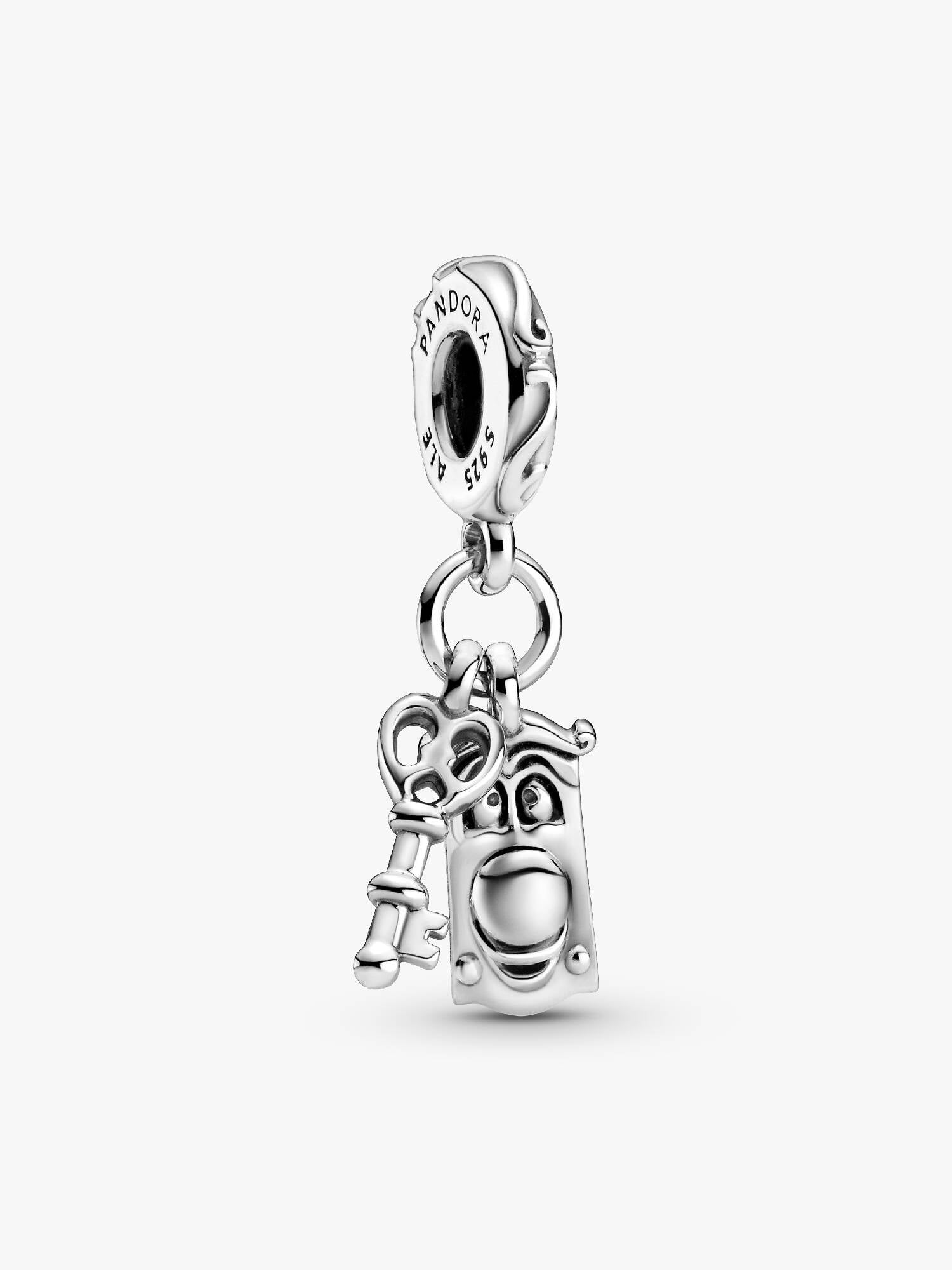 Disney Alice in Wonderland Key & Door Knob Dangle Charm