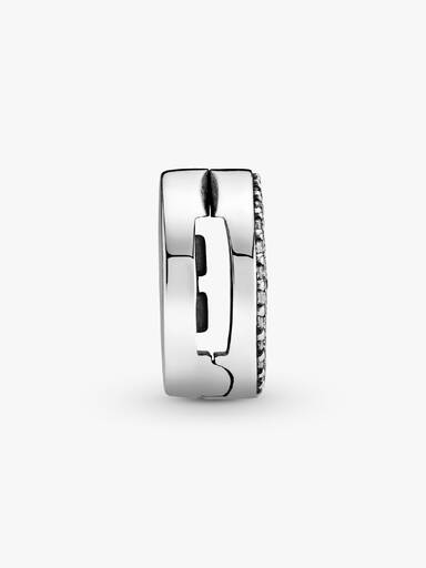 Circle of Pavé Clip Charm