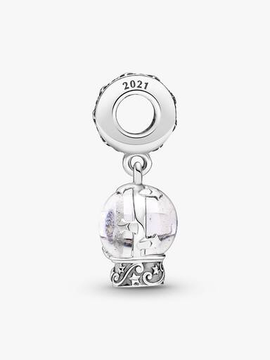 Snow Globe Angel Dangle Charm