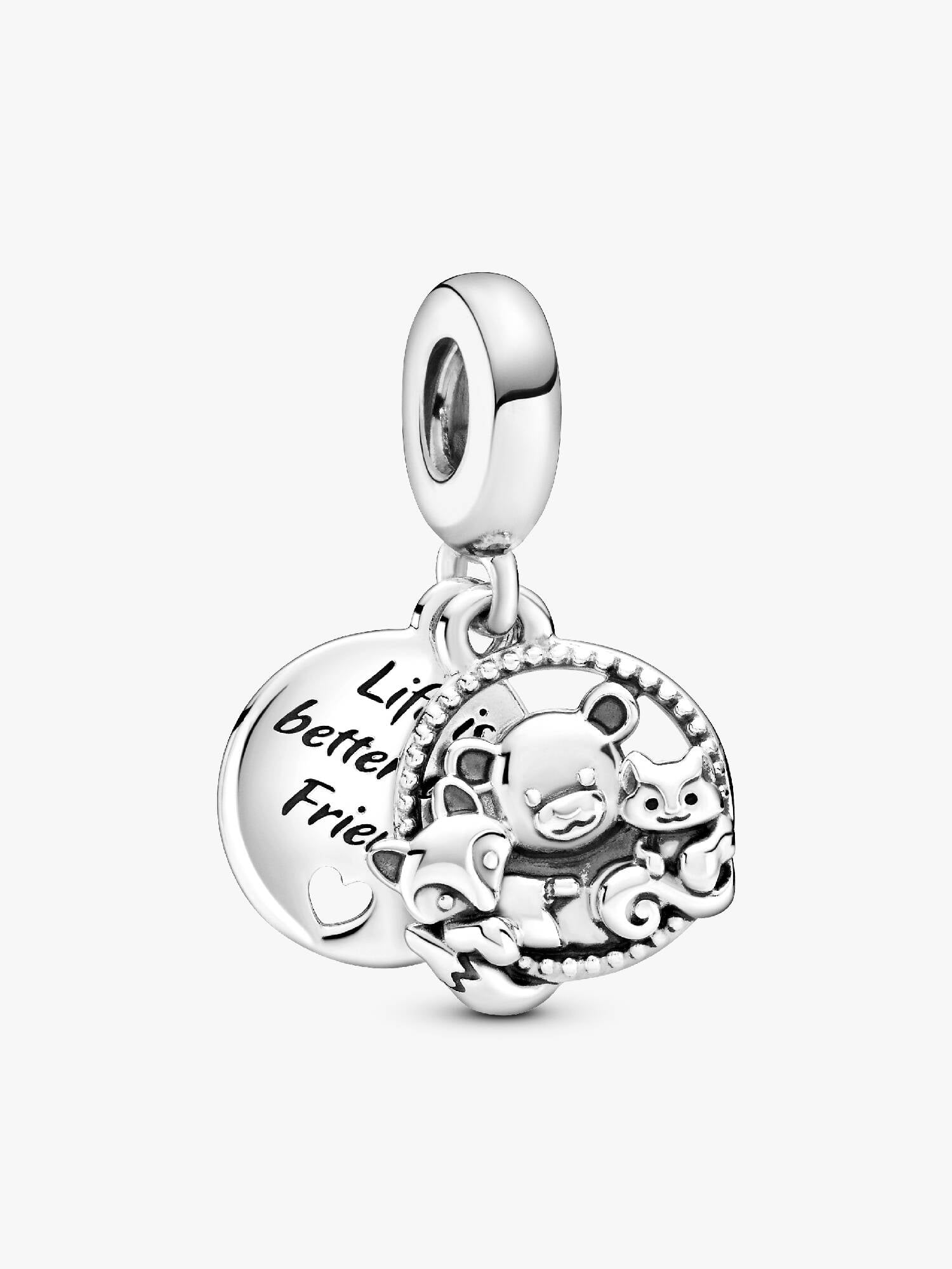 Bear, Fox & Squirrel Dangle Charm