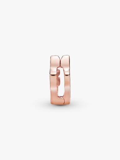 PANDORA Reflexions star clip charm in PANDORA Rose