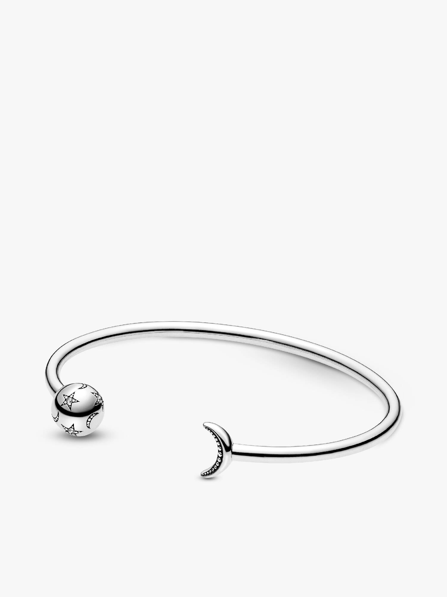 Pandora Moments Moon & Stars Open Bangle