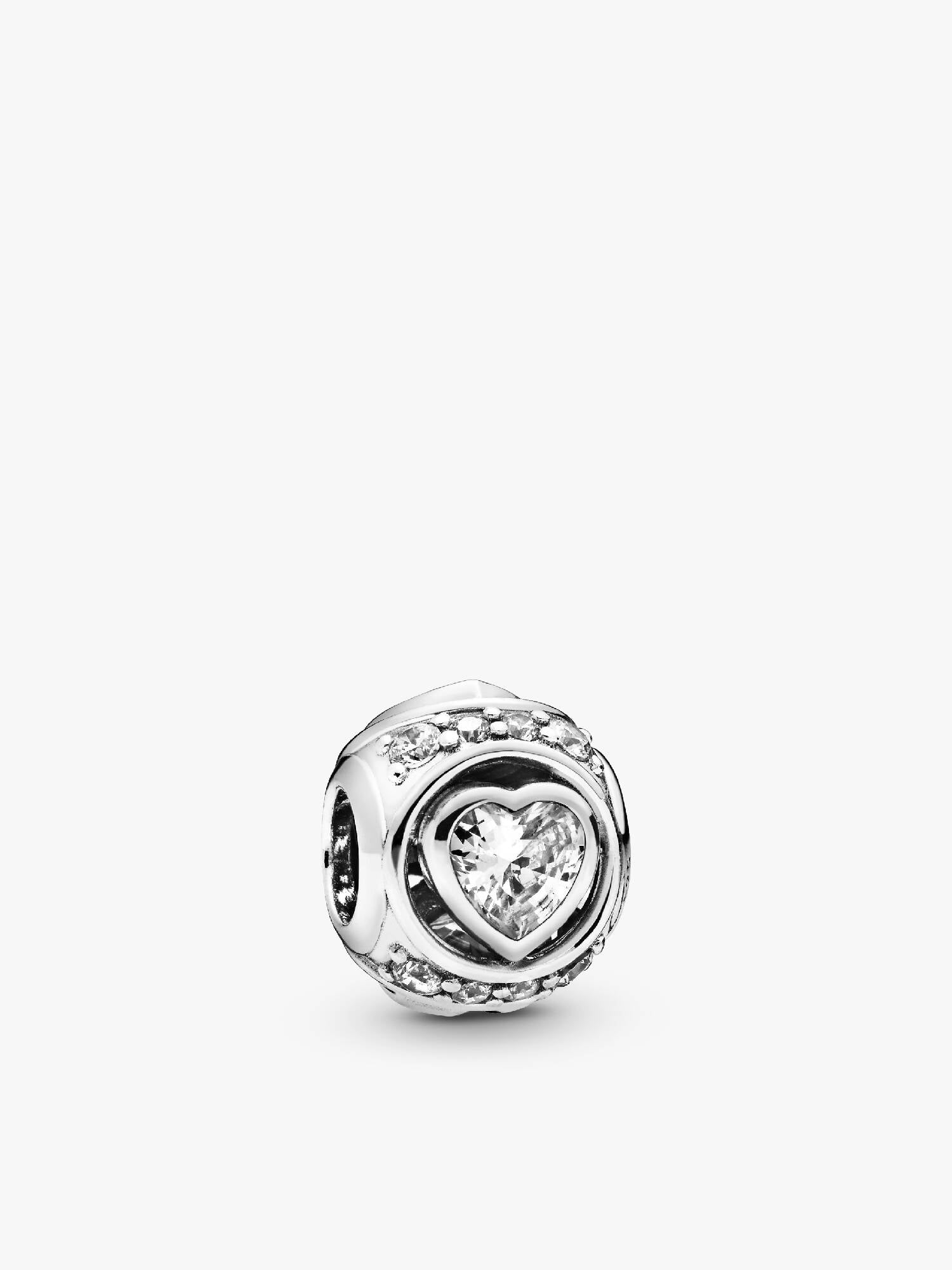 Elevated Heart Charm
