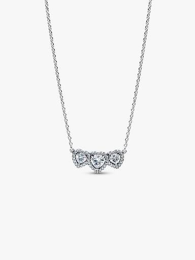 Halo Heart Trilogy Collier Necklace