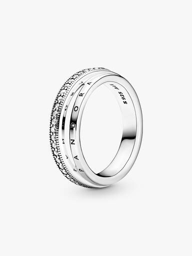 Triple Band Pavé Ring