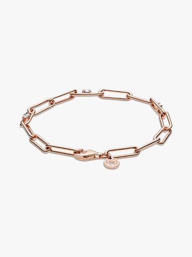 Link Chain & Stones Bracelet