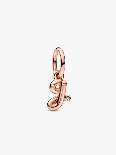 Letter g Script Alphabet Dangle Charm