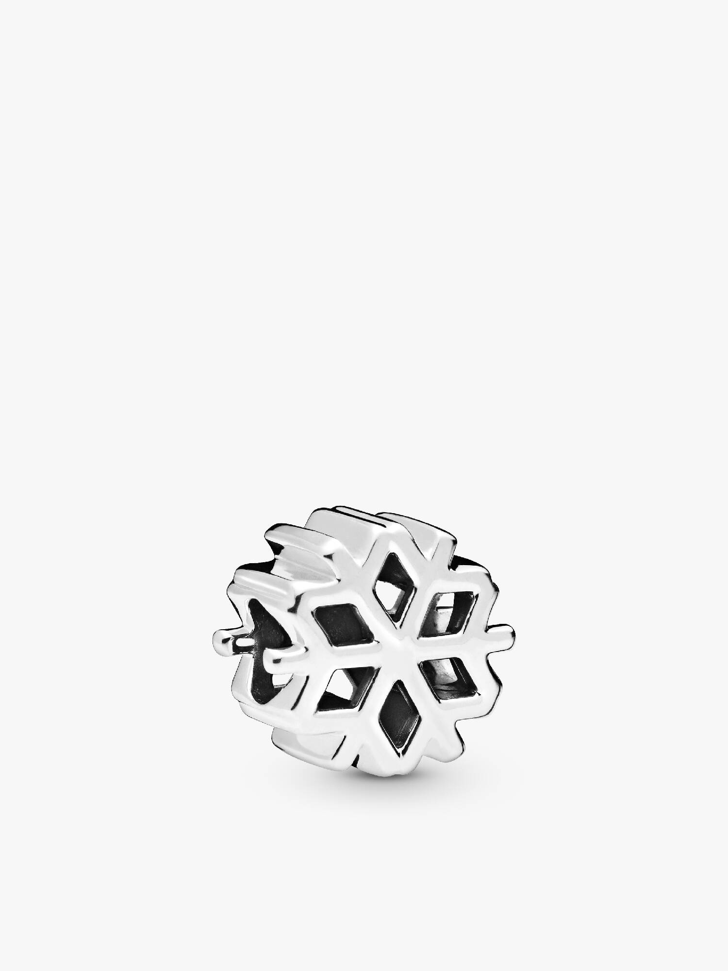 Polished Snowflake Charm