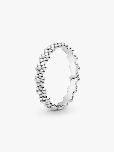 Daisy silver ring