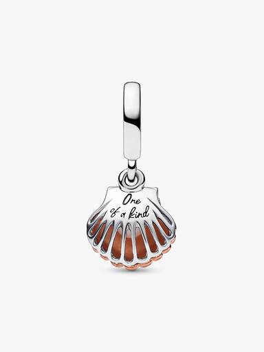 Pandora Club 2023 Sea Shell & Treated Freshwater Cultured Pearl Dangle Charm