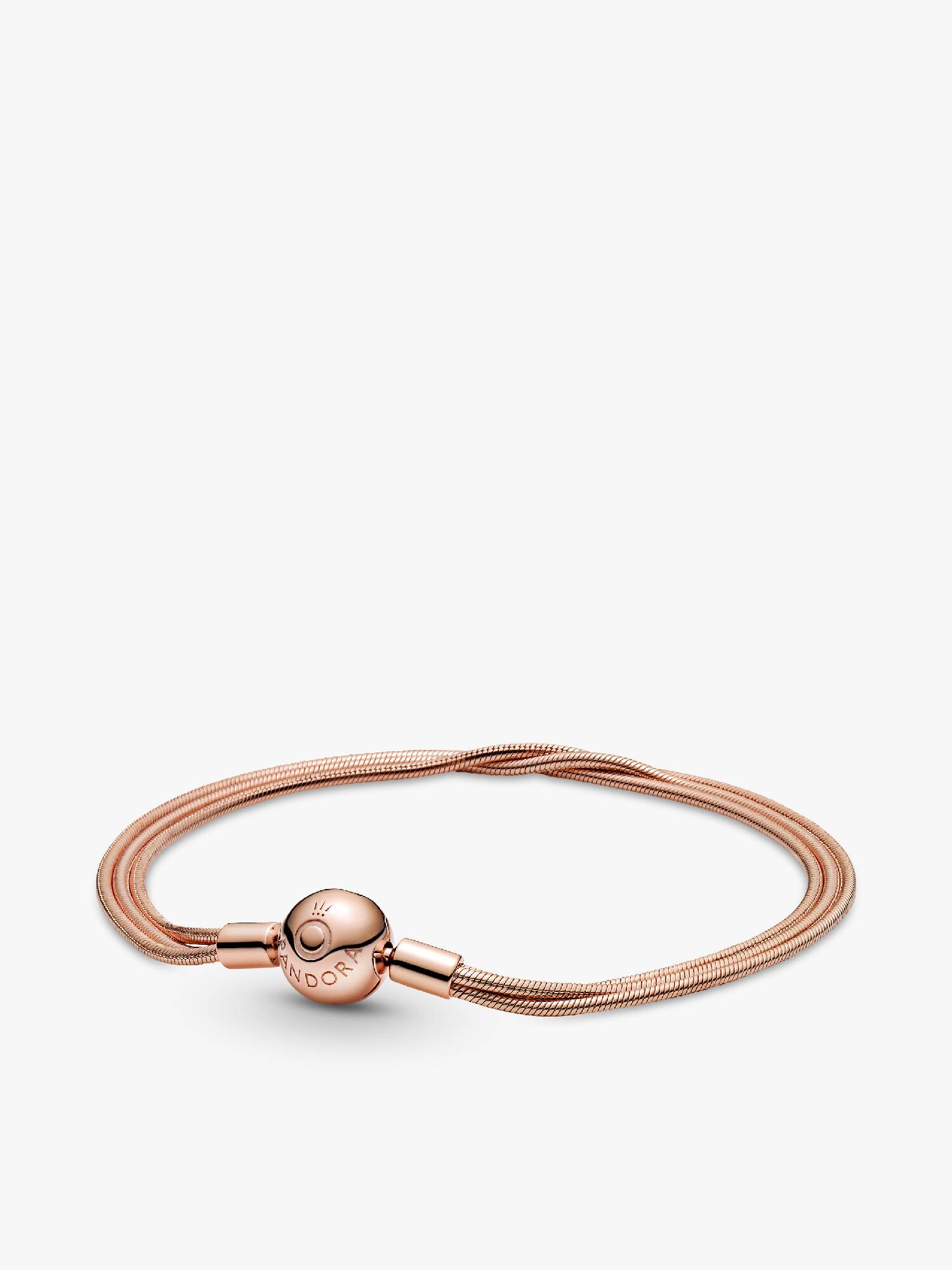 Pandora Moments Multi Snake Chain Bracelet