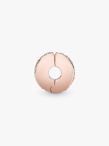 Clear Pavé Clip Charm