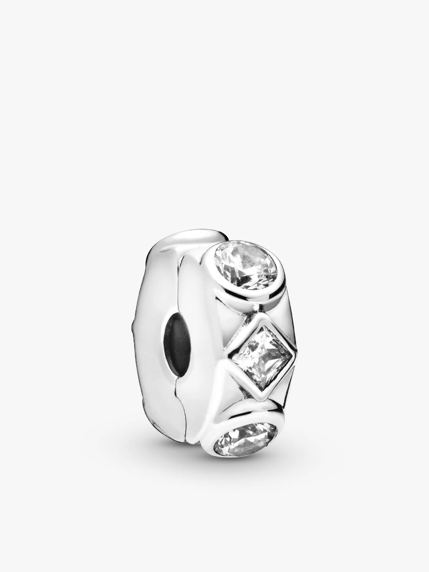 Geometric Shapes Clip Charm