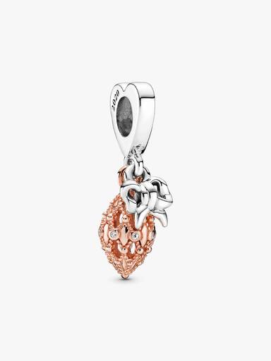 Decorative Ornament Two-Tone Dangle Charm