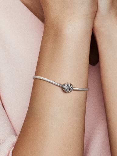 Openwork Sun, Stars & Moon Charm