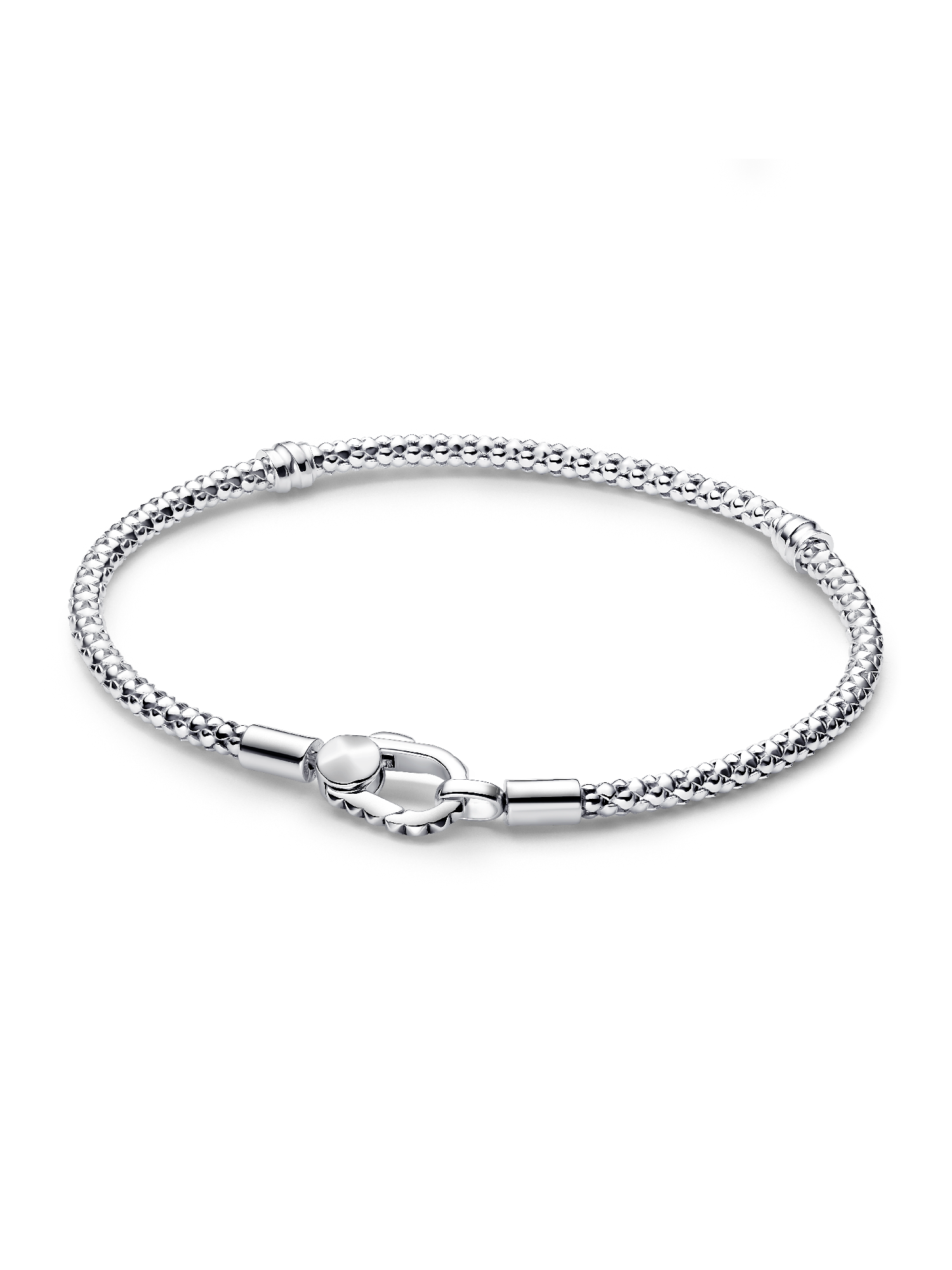 Studded Clasp & Chain Bracelet | Sterling silver | Pandora ZA