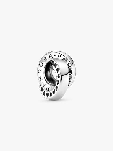Logo & Heart Bands Spacer Charm