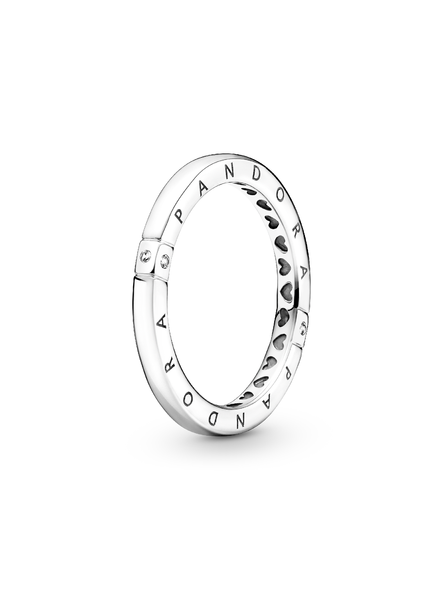 Logo & Hearts Ring