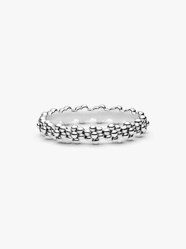 Daisy silver ring