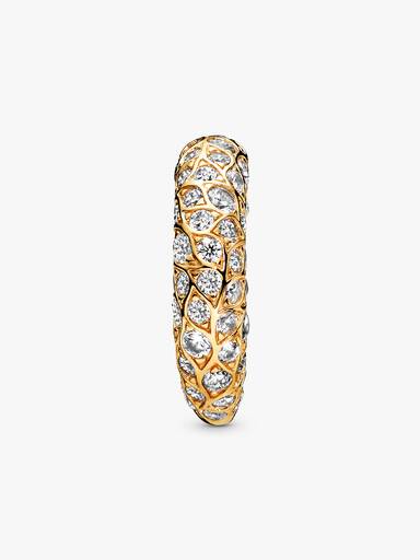 Sparkling Pattern Ring