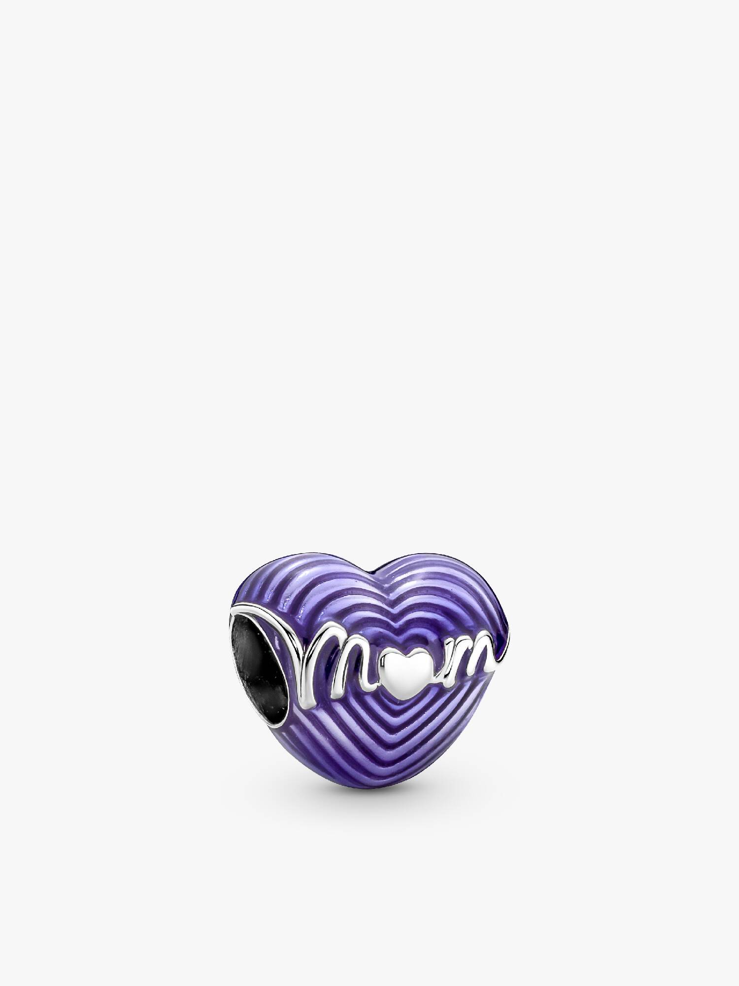 Radiating Love Mum Heart Charm