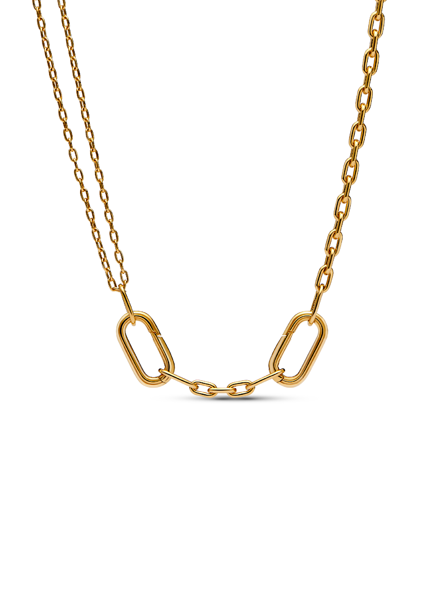 Pandora ME Double Link Chain Necklace | Gold plated | Pandora ZA