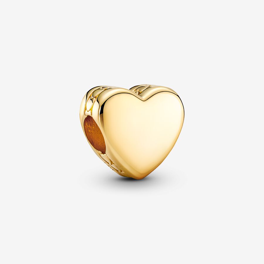 Engravable Heart Charm image number 0