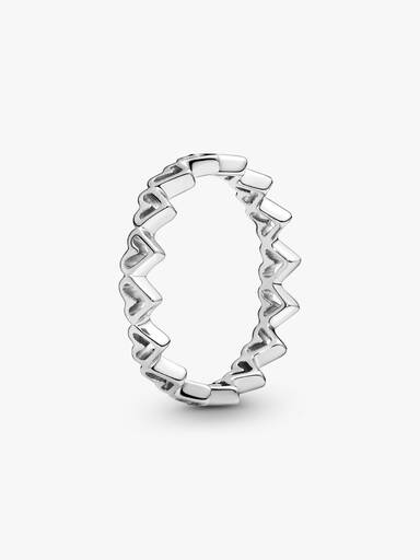 Freehand Hearts Ring